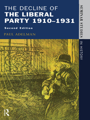 cover image of The Decline of the Liberal Party 1910-1931
